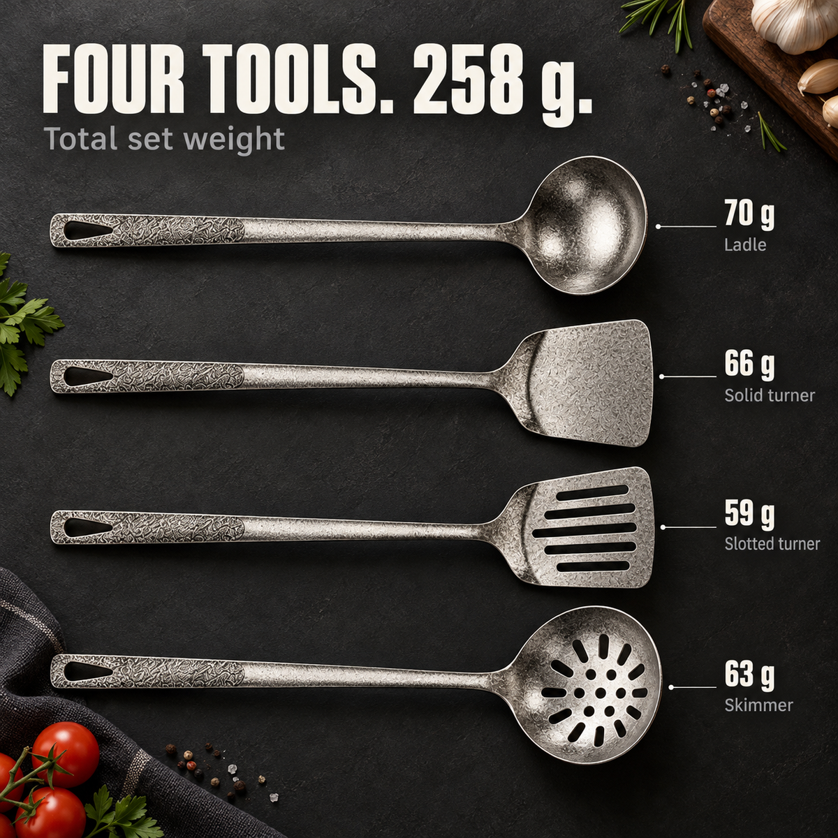 Titanium Utensil Set