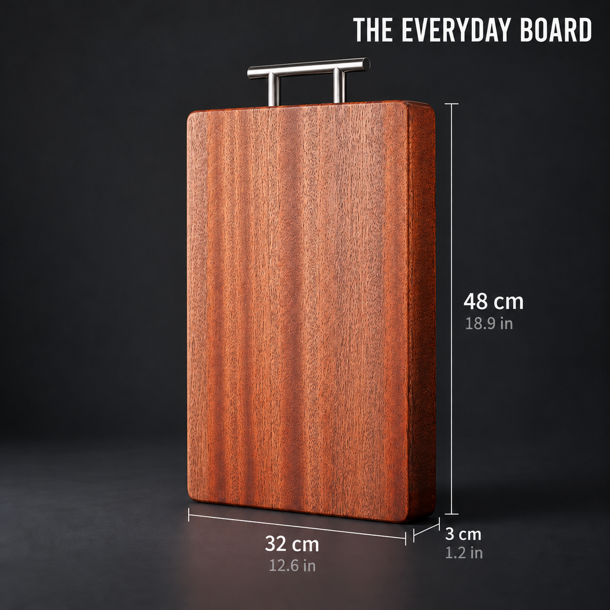 Everyday Board 48 × 32 × 3 cm dimensions